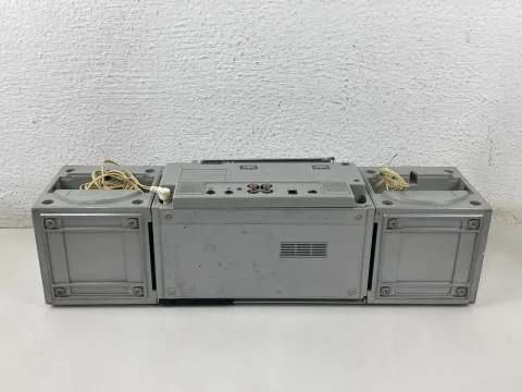 Sanyo M-7755K Boombox Stereo Cassette Recorder Ghetto Blaster
