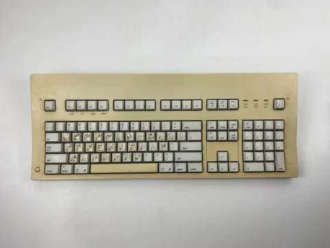 Apple Macintosh II Extended Family Keyboard M0115 Alps Orange