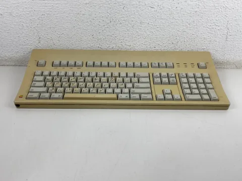 Apple Macintosh II Extended Family Keyboard M0115 Alps Orange