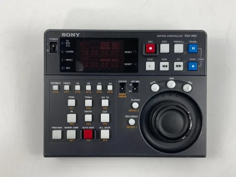 Sony RM-280 Remote Editing Controller For SRW/HDW/PDW/DSR