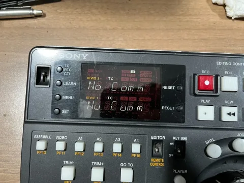 Sony RM-280 Remote Editing Controller For SRW/HDW/PDW/DSR