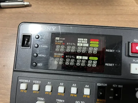 Sony RM-280 Remote Editing Controller For SRW/HDW/PDW/DSR