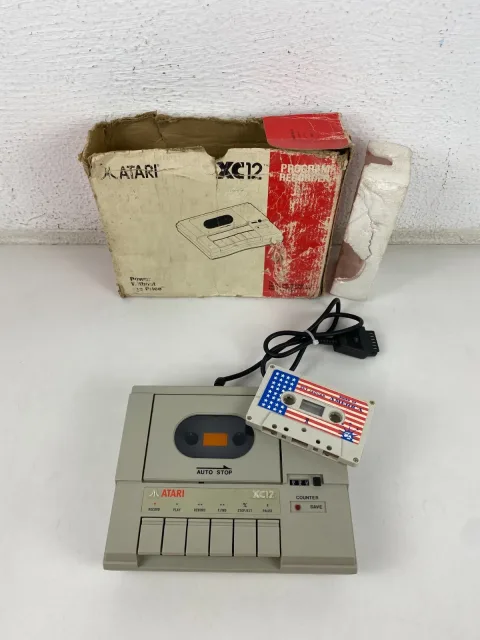 Atari XC12 Program Cassette Tape Player Game