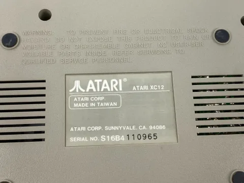Atari XC12 Program Cassette Tape Player Game
