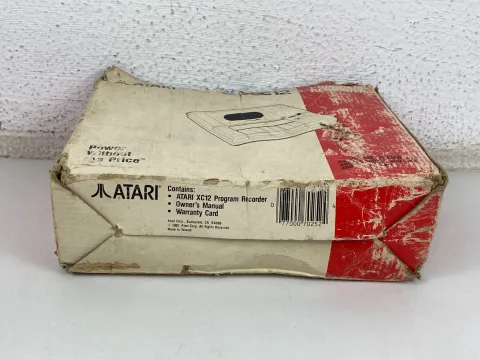 Atari XC12 Program Cassette Tape Player Game