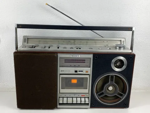 Sony CFS-85S Zilbap Boombox Ghettoblaster Stereo Radio Cassette Recorder