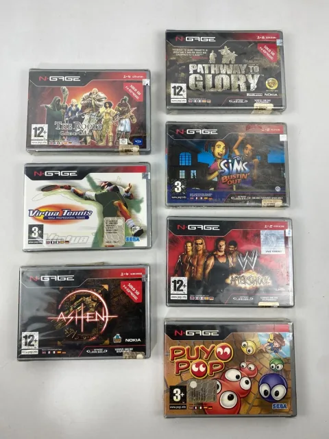 Roots Gates of Chaos Ashen WWE Sims Puyo Pathway Nokia N-gage Game