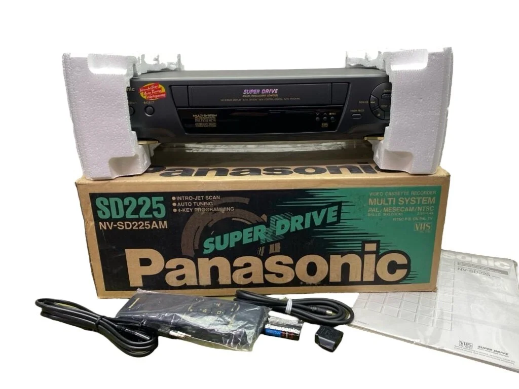 Panasonic NV-SD225 Multisystem VHS Video Recorder VCR