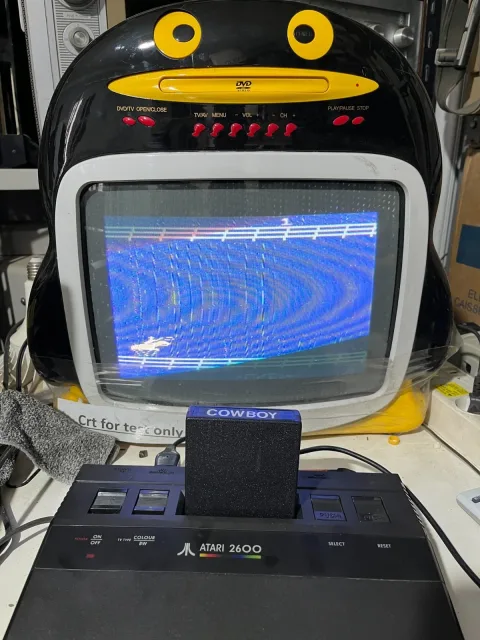 خرطوشة لعبة متوافقة مع Atari 2600 من زيلرز - لعبة كاوبوي - تايوان