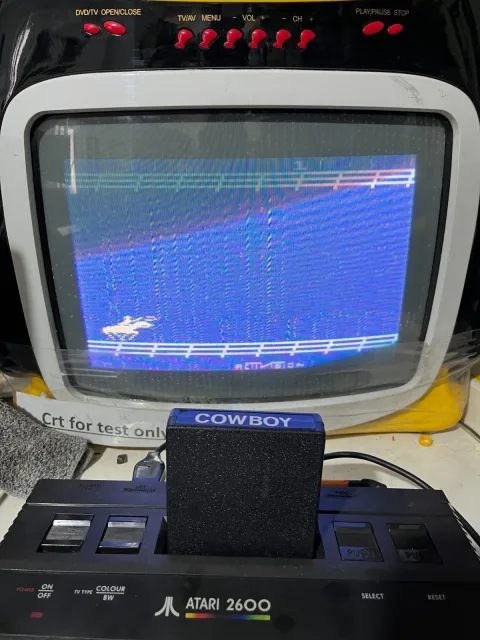 خرطوشة لعبة متوافقة مع Atari 2600 من زيلرز - لعبة كاوبوي - تايوان