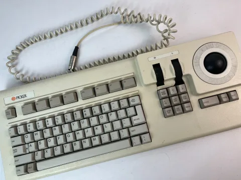 Picker CT Scan station EKS-078 AID-5 Mechanical Keyboard