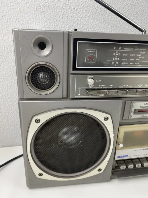 Wilco Portable Boombox CRS-1049 Radio AM/FM Stereo Cassette eBay