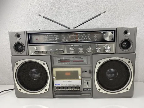 Wilco Portable Boombox CRS-1049 Radio AM/FM Stereo Cassette eBay