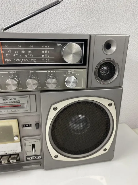 Wilco Portable Boombox CRS-1049 Radio AM/FM Stereo Cassette eBay
