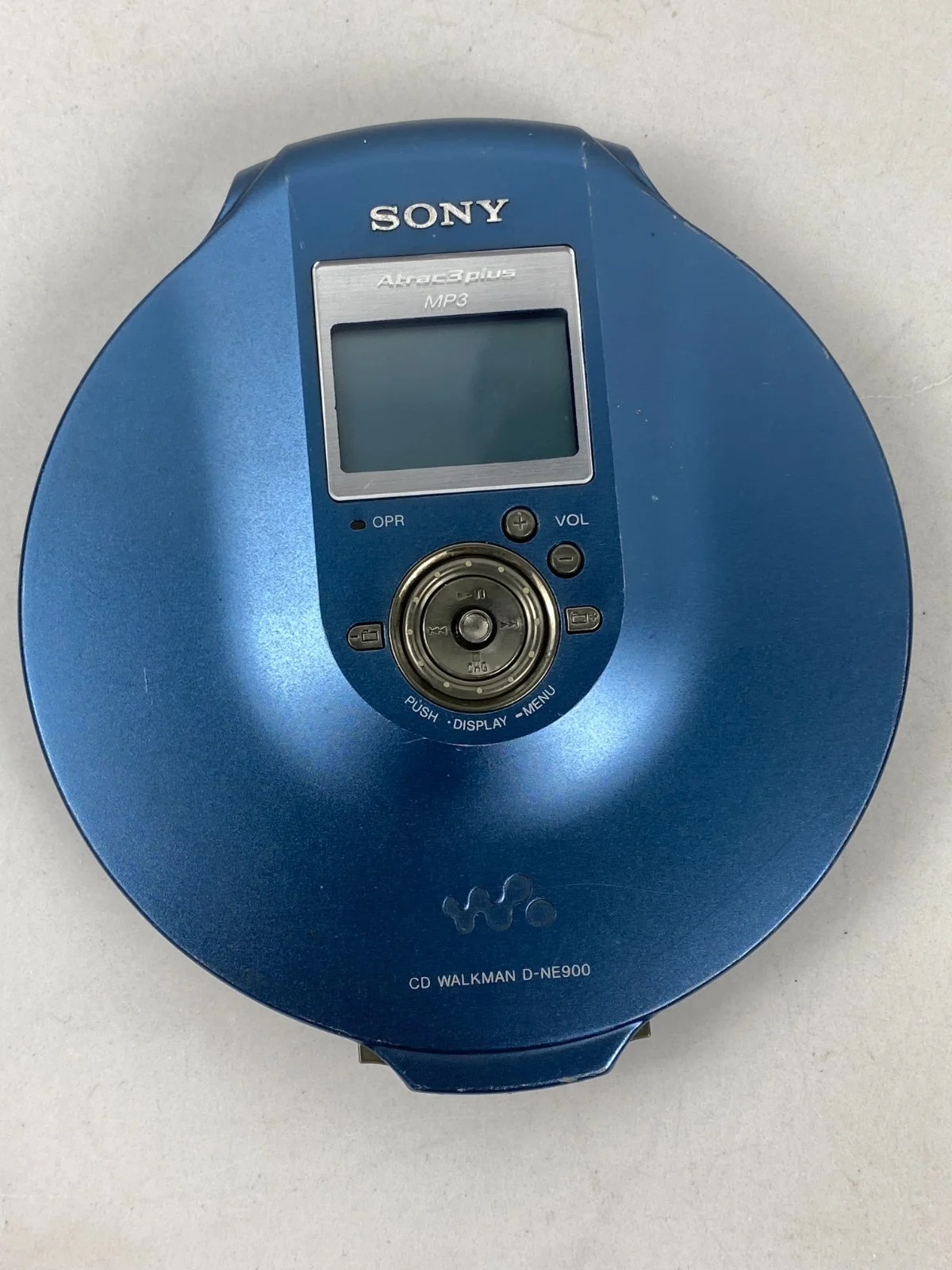 Sony D-NE900 CD-R/RW Walkman Portable CD Player Blue
