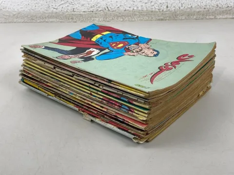 1990 Lot 29 Superman Arabic First Edition Lebanon Magazine