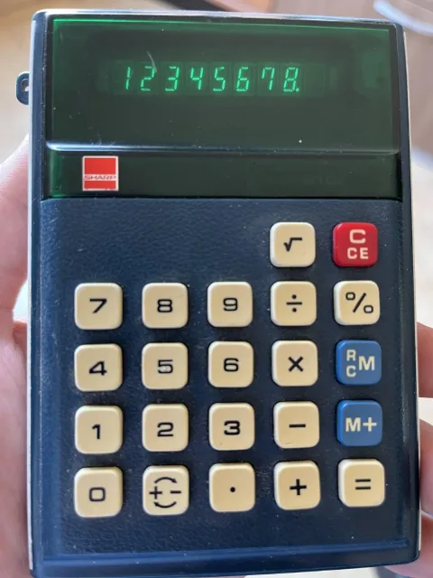 Sharp EL-8100S Elsi Mate LED Calculator