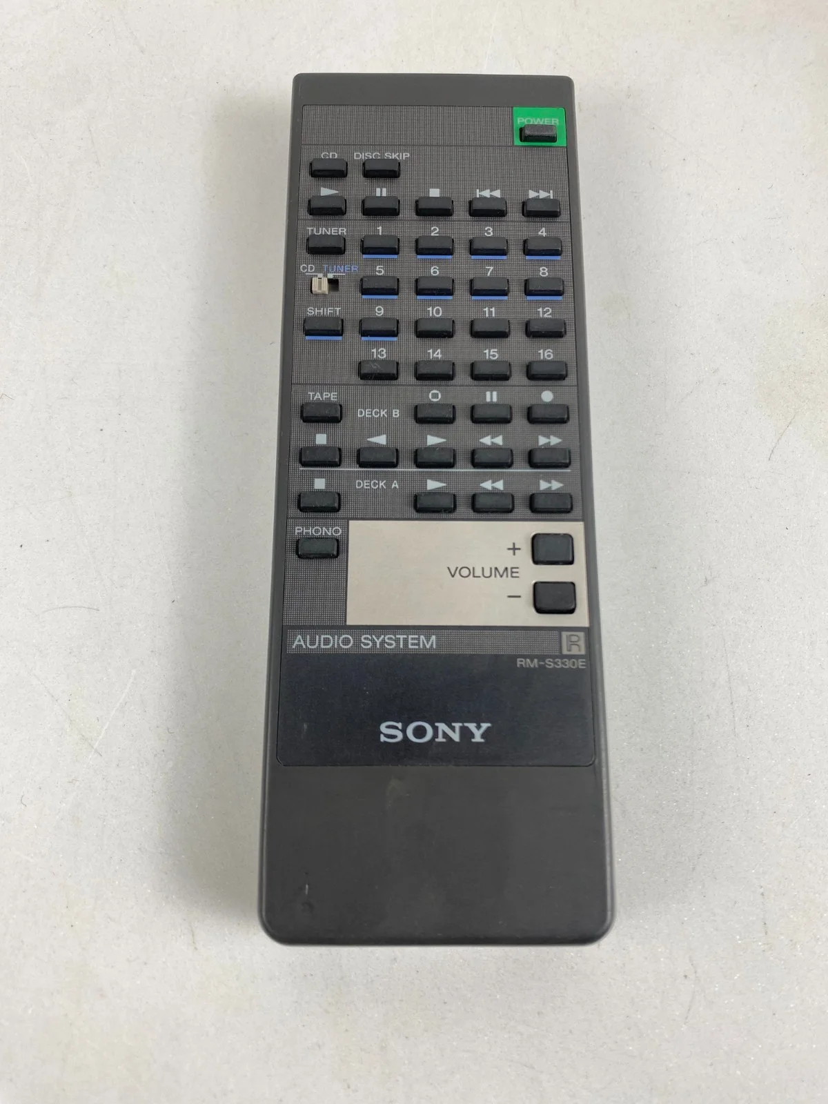 Sony RM-S330E Remote Control CD Player Tuner Audio System