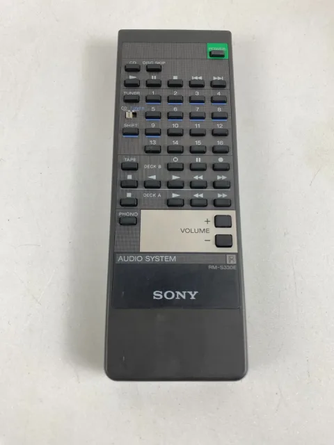 Sony RM-S330E Remote Control CD Player Tuner Audio System