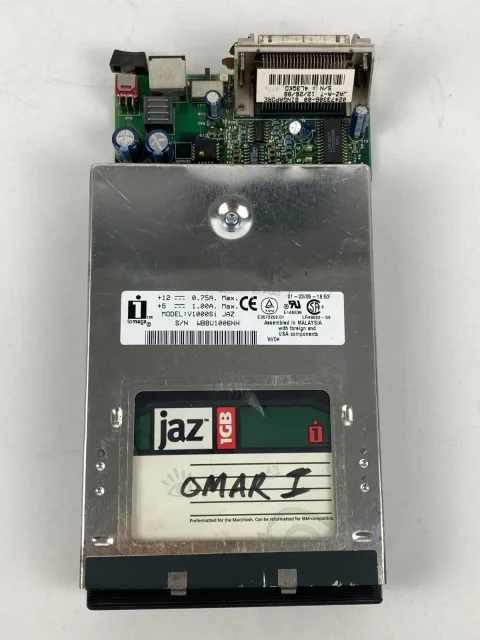 Iomega Jaz V1000S 1 GB External Hard Drive