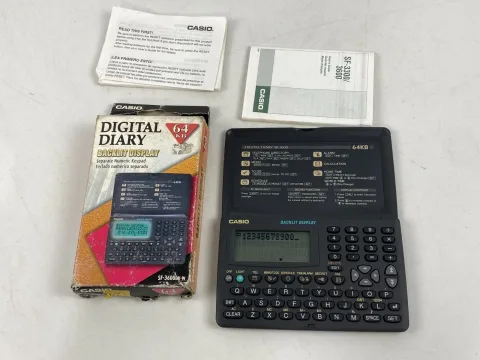 Casio SF-3300 / SF-3600 Digital Diary 64KB &amp 32KB