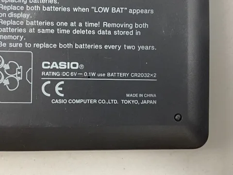 Casio SF-3300 / SF-3600 Digital Diary 64KB &amp 32KB