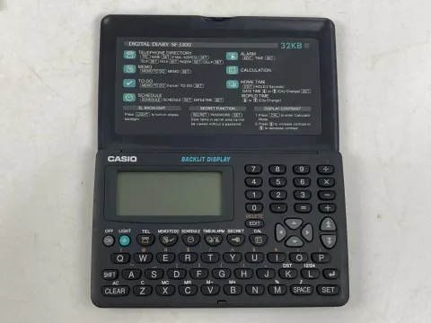 Casio SF-3300 / SF-3600 Digital Diary 64KB &amp 32KB