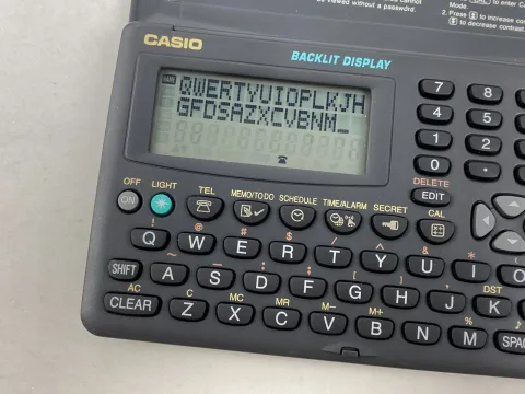 Casio SF-3300 / SF-3600 Digital Diary 64KB &amp 32KB