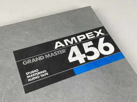 Ampex Grand Master 456 10.5" Metal Reel to Reel Recording Tape