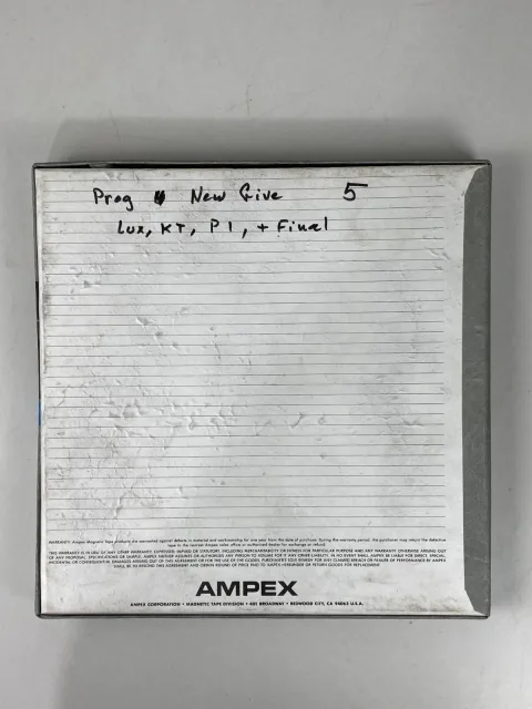 Ampex Grand Master 456 10.5" Metal Reel to Reel Recording Tape