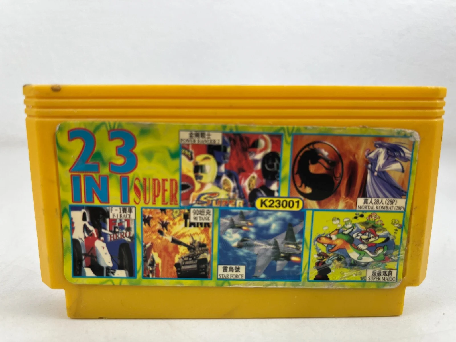 23 in 1 Super Famicom Famiclone Nes Tv Game Cartridge