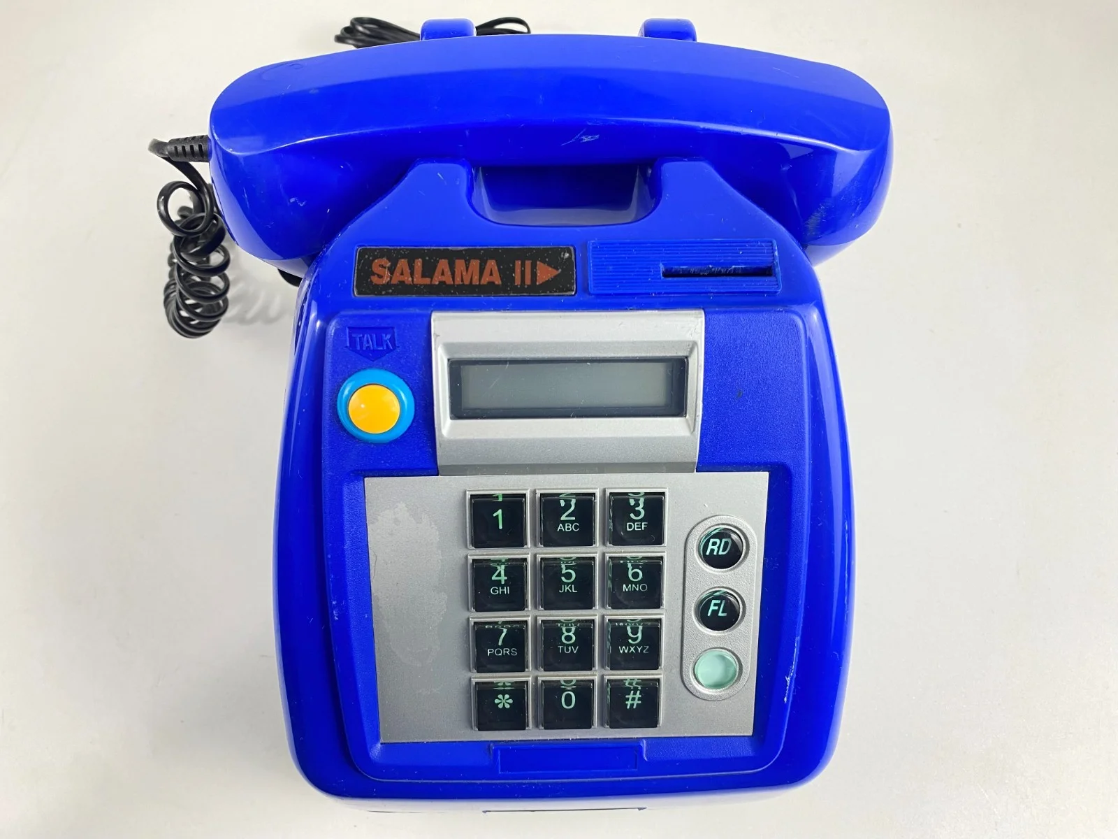 Blue Rotary Coin Phone Salama II Arabic & English