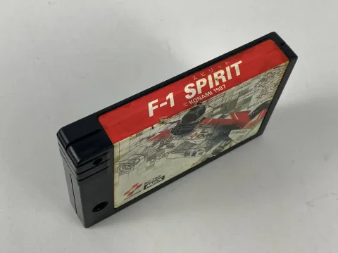 كارتريج لعبة F1-Spirit من كونامي لنظام MSX