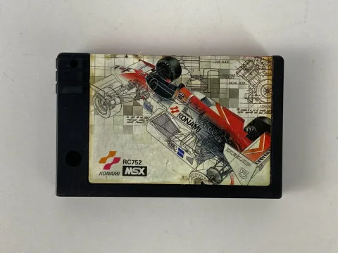 كارتريج لعبة F1-Spirit من كونامي لنظام MSX