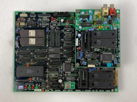 Sega Sound Model 1 837–8679 Board Arcade PCB Jamma Video Game