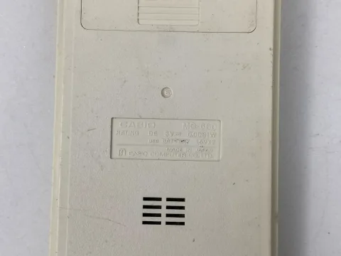 Casio Game MG-660 LCD Calculator