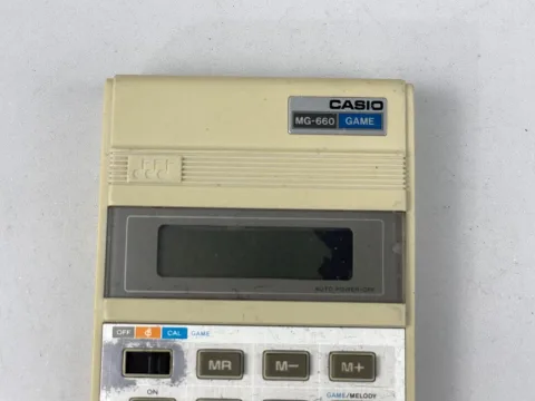 Casio Game MG-660 LCD Calculator