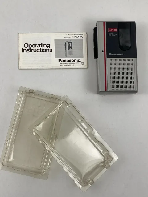 Panasonic Model RN-185 Microcassette Pocket Recorder