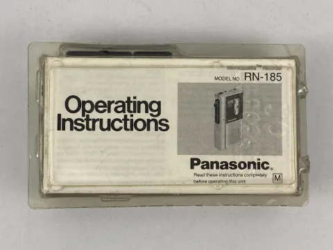 Panasonic Model RN-185 Microcassette Pocket Recorder