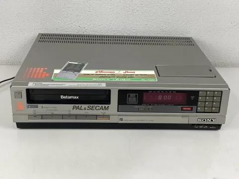 Sony SL-T20ME Betamax Video Cassette Recorder Secam