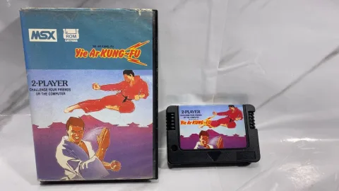 MSX Yie Ar Kung-Fu Game Cartridges (Taiwan)