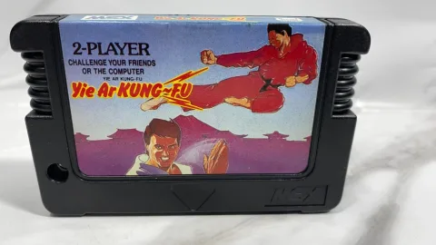 MSX Yie Ar Kung-Fu Game Cartridges (Taiwan)