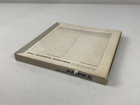 شريط مغناطيسي دقيق أمبكس PRECISION MAGNETIC TAPE Reel To Reel