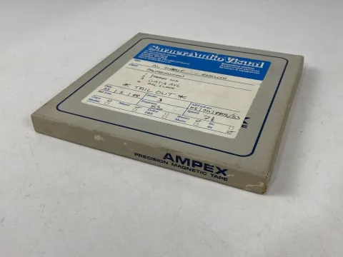 شريط مغناطيسي دقيق أمبكس PRECISION MAGNETIC TAPE Reel To Reel