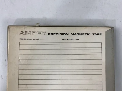 شريط مغناطيسي دقيق أمبكس PRECISION MAGNETIC TAPE Reel To Reel