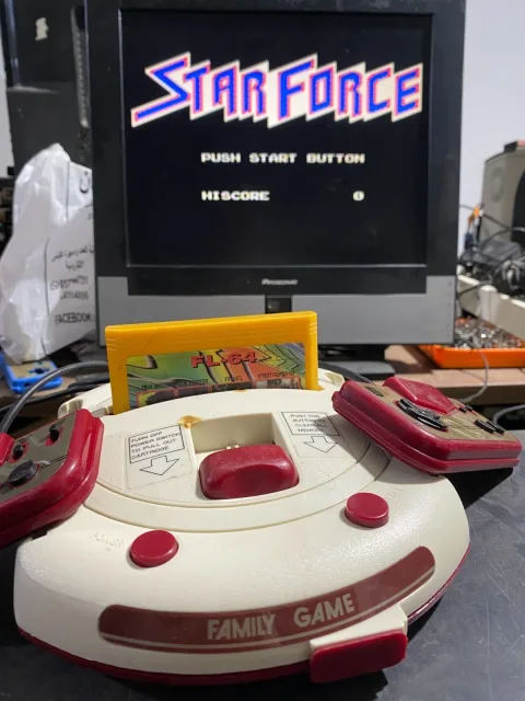 Family Game Computer 8 Bi Ntdec NT-103 Gamix NES Family Game كمبيوتر العائله