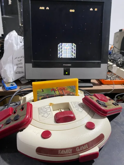 Family Game Computer 8 Bi Ntdec NT-103 Gamix NES Family Game كمبيوتر العائله
