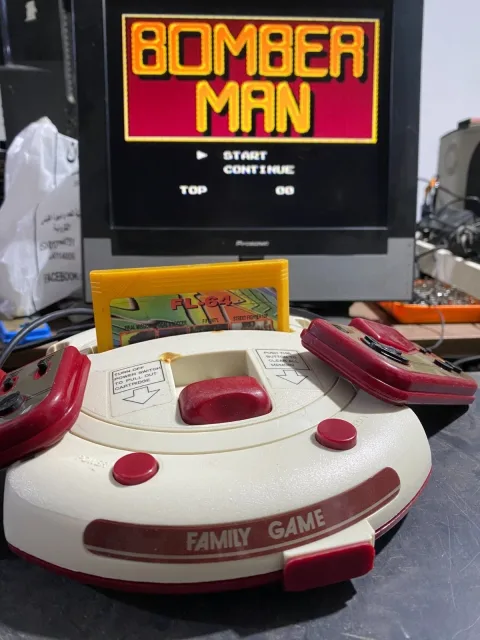 Family Game Computer 8 Bi Ntdec NT-103 Gamix NES Family Game كمبيوتر العائله