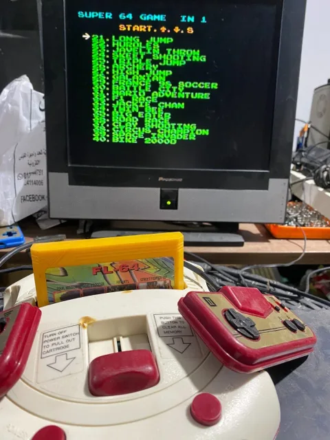 Family Game Computer 8 Bi Ntdec NT-103 Gamix NES Family Game كمبيوتر العائله