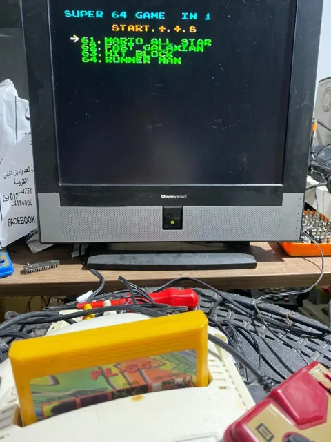 Family Game Computer 8 Bi Ntdec NT-103 Gamix NES Family Game كمبيوتر العائله
